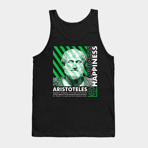 ARISTOTELES HAPPINESS Tank Top by eskridge